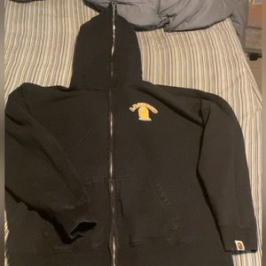 Bape full zip hoodie